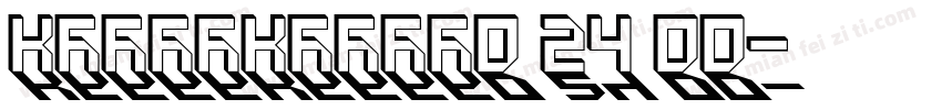 KSXCPKJHPX0 24 00字体转换